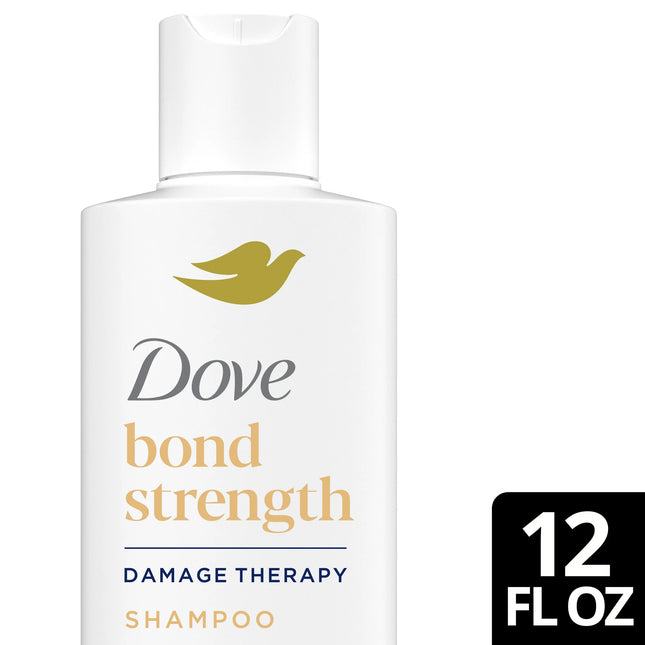 Dove Shampoo Bond Strength with Bio-Protein Care Technology & Peptide Complex, 12 Oz