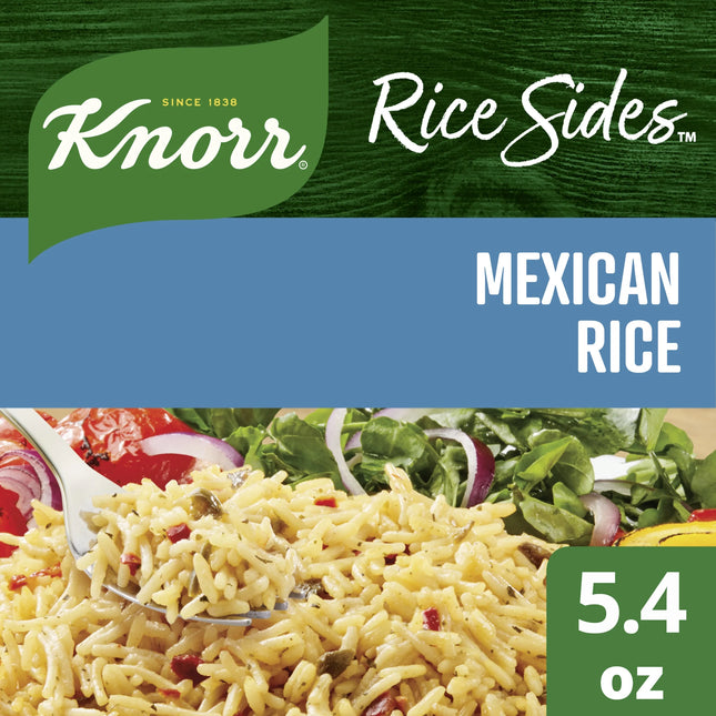Knorr Rice Sides Mexican Rice Made with No Artificial Flavors, 5.4 Oz Pouch