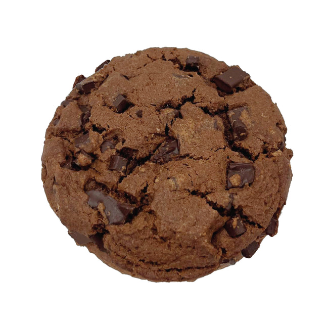 King Krumb Decadent Chocolate Chunk and Triple Chocolate Fudge Bakery Cookies, 11Oz, 2 Count, Baked, Ready to Eat