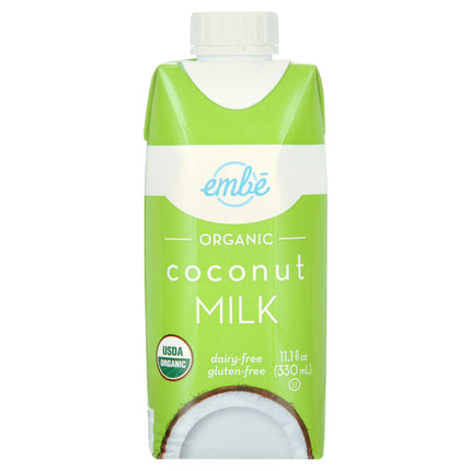 embe Organic Unsweetened Dairy-Free Coconut Milk, 11.1 fl. oz.