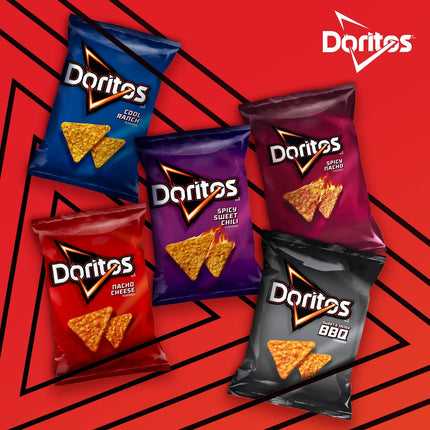 Doritos Tortilla Chips Cool Ranch Flavor Snack Chips, 9.25 Oz Bag