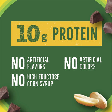 Nature Valley Creamy Protein Bars, Peanut Butter Chocolate, 10G Protein, 5 Bars, 7.45 Oz