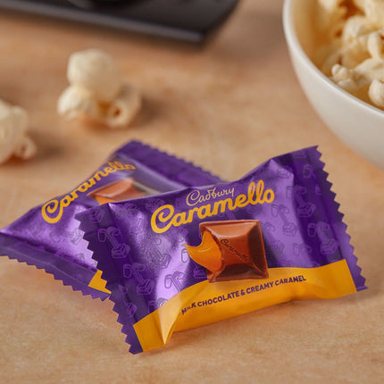 Cadbury Caramello Miniatures Milk Chocolate Caramel Candy, Share Pack 8 Oz