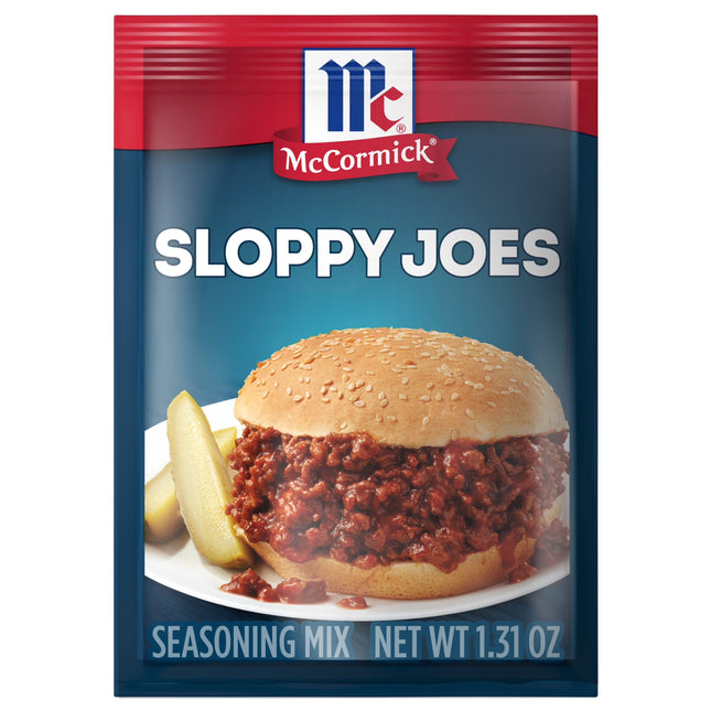Mccormick Sloppy Joes Seasoning Mix, 1.31 Oz Packet