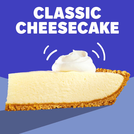 Jell-O No Bake Classic Cheesecake Dessert Kit with Filling Mix and Crust Mix, 11.1 Oz Box