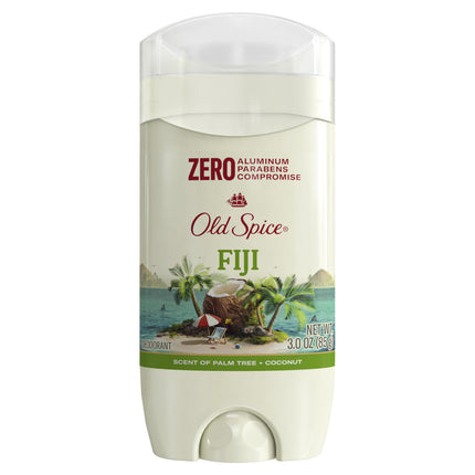 Old Spice Deodorant for Men, Aluminum Free, Invisible Solid Deodorant Stick, Fiji, 3 Oz