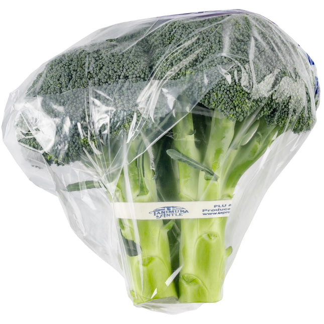Freshly Cut, Vibrant Green Broccoli Bunch, 1 Bunch