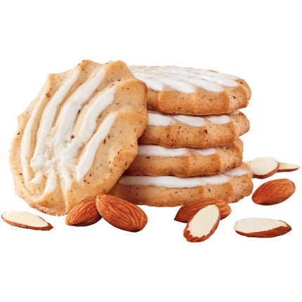VOORTMAN Bakery Zero Sugar Iced Almonette Cookies 8 Oz