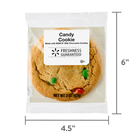 Freshness Guaranteed Chocolate Candy Cookie, 3 Oz