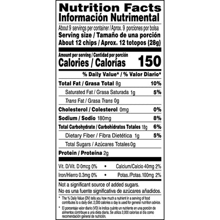 Doritos Tortilla Chips Flamas Flavored Snack Chips, 9.25 Ounce Bag