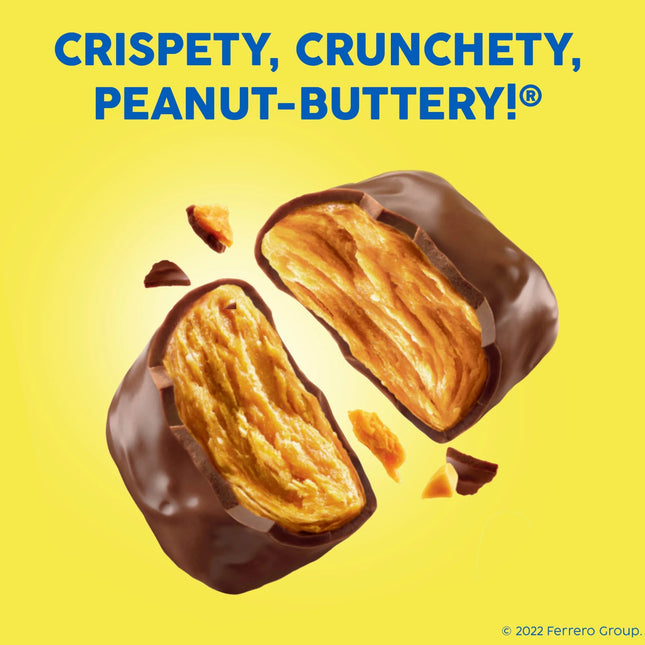 Butterfinger, Chocolatey, Peanut-Buttery, Individually Wrapped Fun Size Candy Bars, Halloween Candy, 10.2 Oz