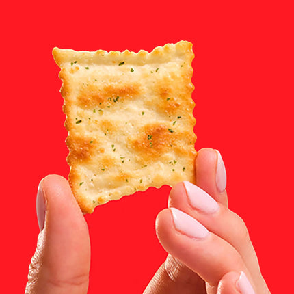 RITZ Toasted Chips Sour Cream and Onion Crackers, Party Snacks, Family Size, 11.4 Oz