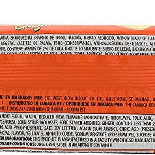 Shirley Ginger Biscuits - 3.7 Oz - 4 Pack