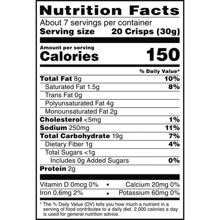 Cheez-It Snap'D Double Cheese Cracker Chips, Thin Crisps, 7.5 Oz
