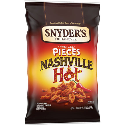 Snyder'S of Hanover Pretzel Pieces, Nashville Hot, 11.25 Oz
