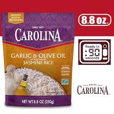 Carolina Jasmine Rice, Garlic & Olive Oil