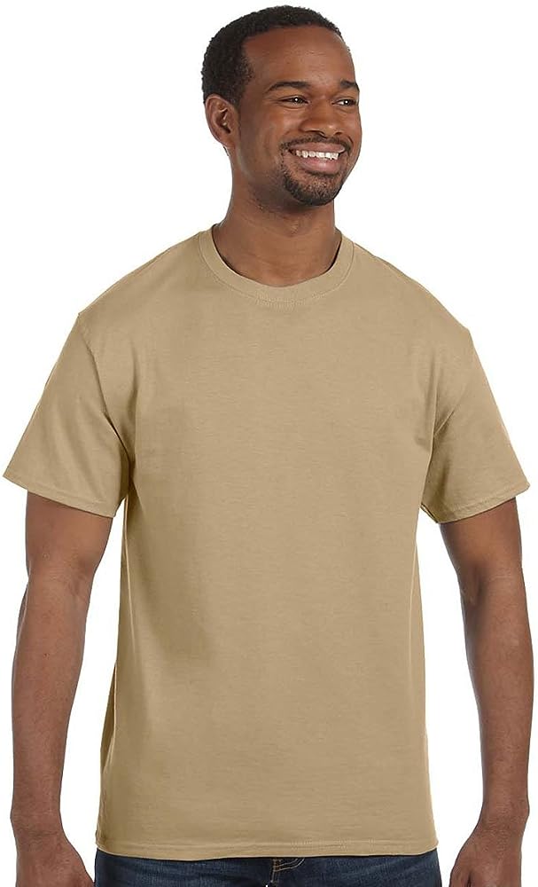 Beefy-T  with Pocket 100% preshrunk ring spun cotton SAND /MD