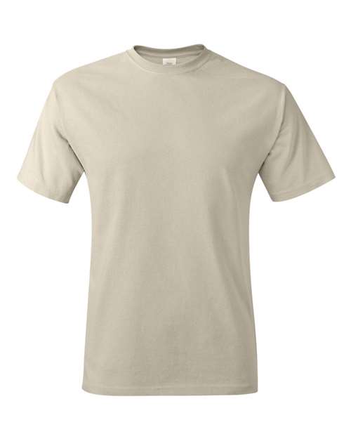 T Shirt  with Pocket 100% preshrunk ring spun cotton ﻿NATURAL -MD