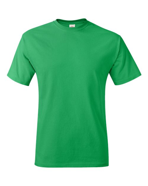 ﻿T Shirt with Pocket 100% preshrunk ring spun cotton Kelly Green MD