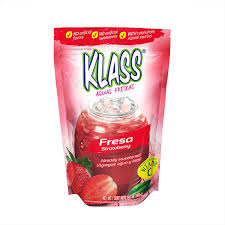 Klass Strawberry Drink Mix 14.1 oz