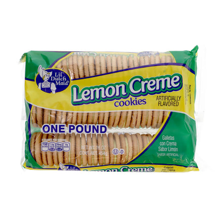 Lil Dutch Maid Lemon Creme Cookies, 16-oz