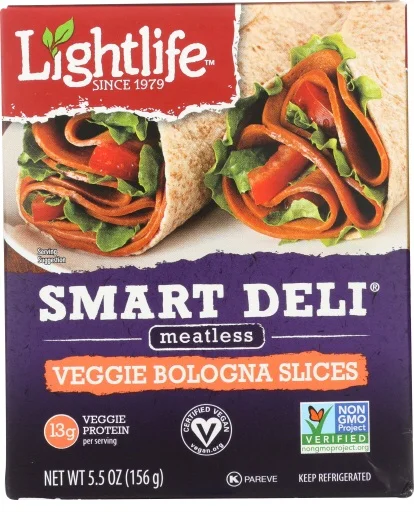 LightLife Plant-Based Smart Deli Sliced  Bologna 5.5 oz