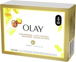 OLAY BEAUTY BAR ULTRA MOISTURE/ ULTRA HYDRATANT W/ SHEA BUTTER 2-4 OZ