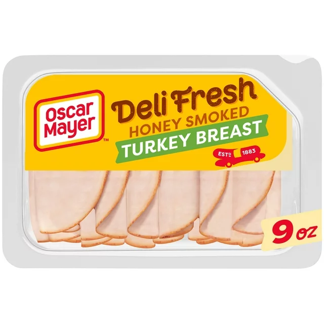 Oscar Mayer Deli Fresh  Honey Turkey Breast Lunch Meat, 9 oz