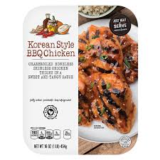 Fully Cooked Chicken In Korean Style BBQ Sauce 16 oz