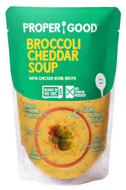 Proper Good Ready to Serve Broccoli Cheddar Soup, 12 oz, Shelf-Stable