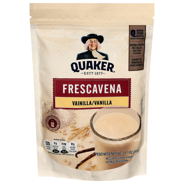 FRESCAVENA Quaker Vanilla Oatmeal Powder Mix 11 OZ