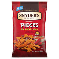 Snyder's of Hanover Hot Buffalo Wing Pretzel Pieces, 3.5 oz.