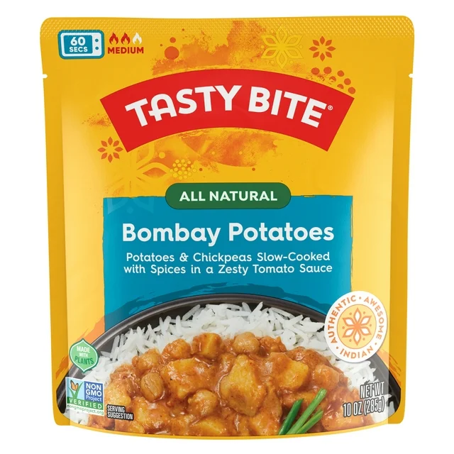 Tasty Bite Bombay Potatoes, Vegan, 10 oz