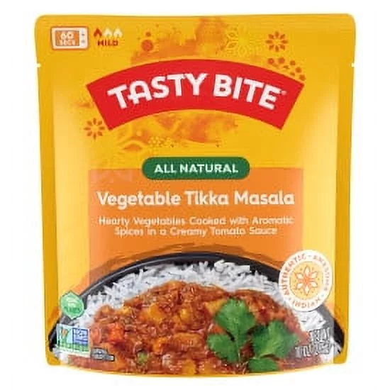 Tasty Bite Vegetable Tikka Masala, Vegetarian, 10 oz