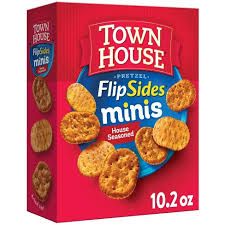 Town House Flip Sides Minis House Seasoned Oven Baked Crackers 10.2