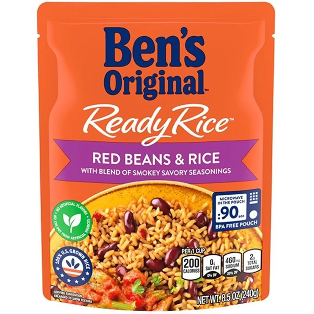 UNCLE BEN'S Ready Rice Red Beans & Rice 8.5oz,