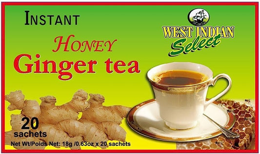 West Indian Select Honey Ginger Tea 20 Ct