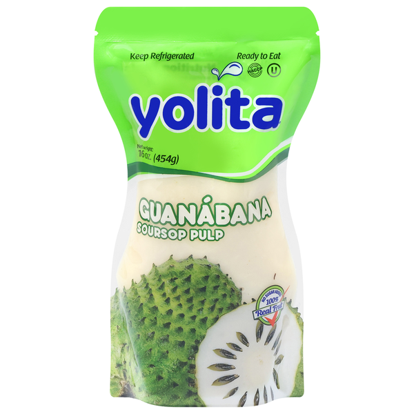 yolita Soursop Pulp 16 OZ