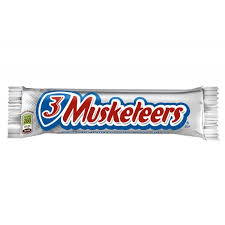 3 Musketeers Candy Bars, 1.92 oz.