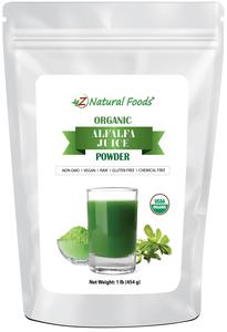 Z Natural Food ﻿ALFALFA JUICE POWDER – ORGANIC 16 oz