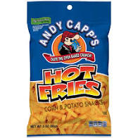 Andy Capp's Hot Fries, 3-oz. Bags – JAHMAXX INC.