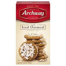 Archway Cookies, Soft Iced Oatmeal Cookies, 9.25 oz