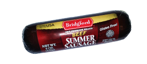 BRIDGFORD BEEF SUMMER SAUSAGE 6 OZ