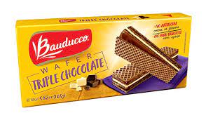 Bauducco Chocolate Sugar Wafers, 5.82-oz. Packs