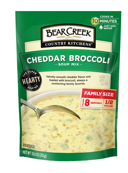 Bear Creek Country Kitchens Cheddar Broccoli Soup Mix 11.2 oz.