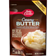 Betty Crocker Creamy Butter Mashed Potatoes, 4.7-oz. Pouches