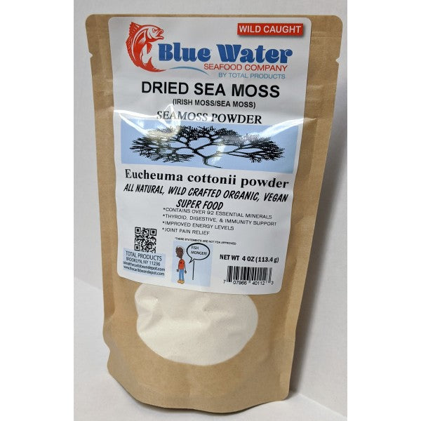 Blue Water Dried Sea Moss Powder