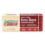 CABOT NEW YORK EXTRA SHARP CHEDDAR CHEESE 8 OZ