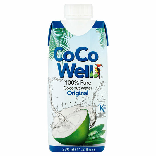 Coco Well Original 100% Pure Coconut Water 11.2 OZ