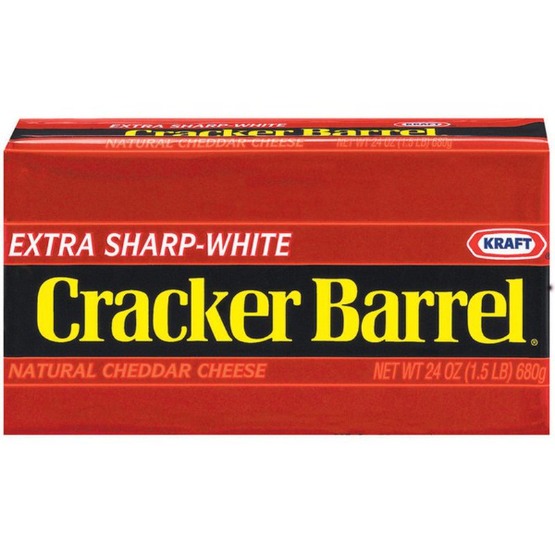 CRACKER BARREL EXTRA SHARP WHITE 24 OZ